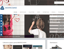 Tablet Screenshot of montecolino.fr